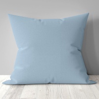 Наволочка 70х70 ДомВелл (Поплин) Голубой