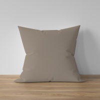 Наволочка 70х70 ДомВелл (Поплин) Орех