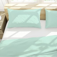 Наволочка 50х70 ДомВелл (Поплин) Ментол