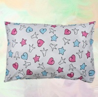 Наволочка 50х70 ДомВелл (Поплин) 28870/2 Искорка