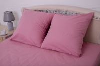 Наволочка 70х70 ДомВелл (Поплин) Брусника