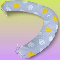 Наволочка "L" 9313/1 Моника (Бязь) ДомВелл 145*65 на молнии с завязками 