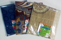 Простыня 220х240 ДомВелл (Сатин) Ассорти