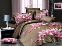 Пододеяльник Евро (200*220 см) ДомВелл (Сатин) СН06А Лилейник