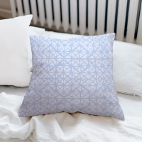 Наволочка 70х70 ДомВелл (Бязь) 251 Фантазёры сине-сиреневый