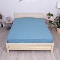 Пододеяльник 1,5 сп. (215*143см) ДомВелл (Поплин) Голубой