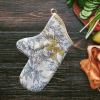 Варежка кухонная ДомВелл рогожка Нектар 3123/2