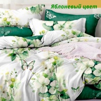 Простыня 150х215 ДомВелл (Поплин) 8014В Яблоневый цвет