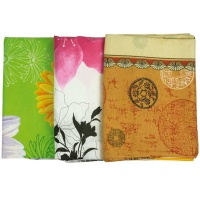 Простыня 150х215 ДомВелл (Поплин) Ассорти