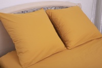 Наволочка 70х70 ДомВелл (Поплин) Горчица