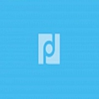Простыня на резинке 180*200 ДомВелл (Поплин) Лазурный