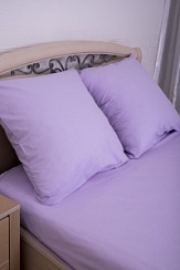 Наволочка 70х70 ДомВелл (Поплин) Сирень