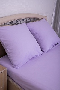 Наволочка 70х70 ДомВелл (Поплин) Сирень