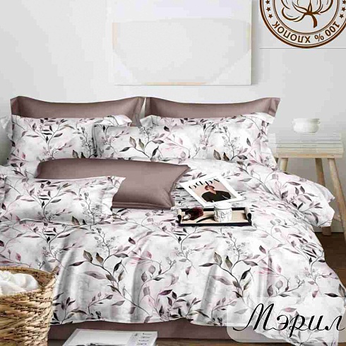 Наволочка 70х70 ДомВелл (Поплин) 6983А Мэрил