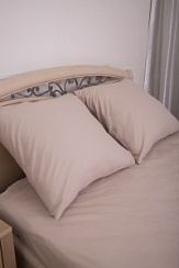 Наволочка 70х70 ДомВелл (Поплин) Лён