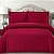 Пододеяльник 2-х сп. (215*175 см) ДомВелл (Поплин) Винный