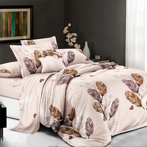 Наволочка 50х70 ДомВелл (Бязь) 262/1 Невесомость