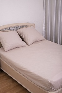 Пододеяльник 1,5 сп. (215*143см) ДомВелл (Поплин) Лён